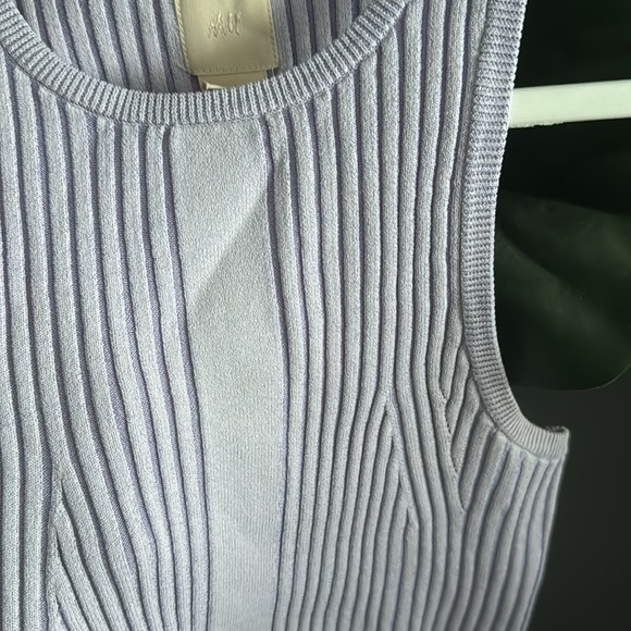 Ribbed lavender shirt size s - Picture 3 of 3